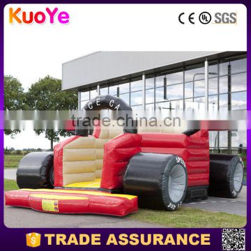 deluxe race car type inflatable trampoline for rent