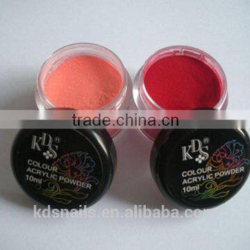 Nail art of dip powder nails color acrylic nail polymer powder