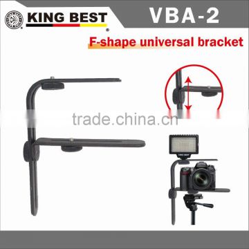 KINGBEST Camera Flash Holder / Hot Shoe Bracket / F-shape universal bracket / camcorders Bracket / LED Video Lights