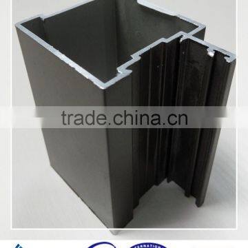 Customized Powder Coating Bronze Aluminium extrusion profiles