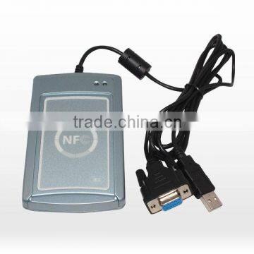 RS232 NFC Reader Writer ACR122S with SAM Slot offer SDK IC Card NFC Tag Sticker contactless RFID 13.56MHz ISO14443 Type A&B POS