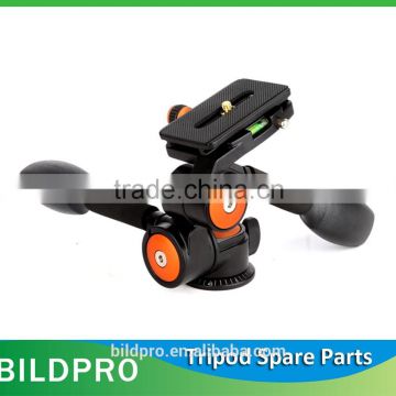 Digital Camera Head Tripod Spare Parts Pan Head with handles