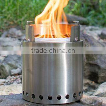 2016 outdoor suvival mini fireWood Stove portable Backpacking