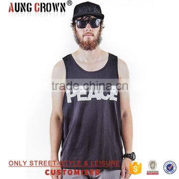 Wholesale Custom Tank Top Mens wholesale tank top