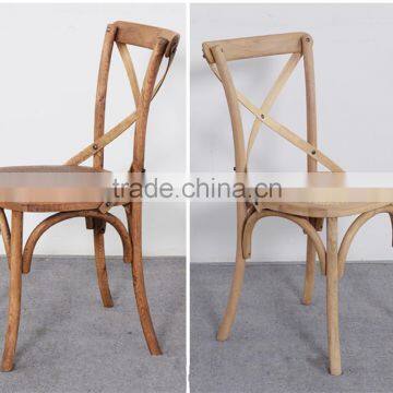 party banquet cross back dining chair