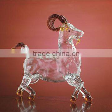 2016 New Style Professional Design Customization Eco-Friendly Clear Glass Bottle For Wine And Alcohol photo-3