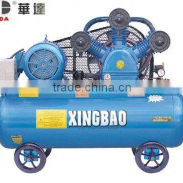 7.5HP 23.7CFM low noise high quality belt air compressor for spray painting