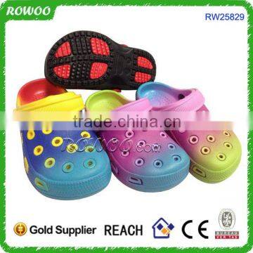 heat transfer printing clog kid eva garden shoes