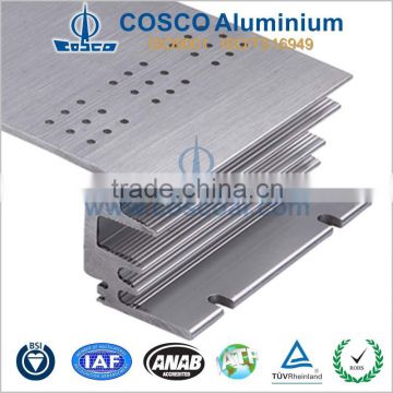 High quality Extruded Aluminium Radiator Profile