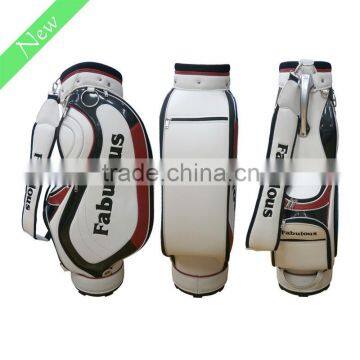 New Design Deluxe PU Golf Staff Bag