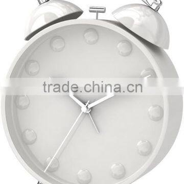 3D Dial Scale 8.5" Metal Twin Bell Alarm Clock photo-3