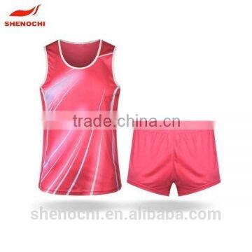 Made in China custom sport clothes women running wear sport suits