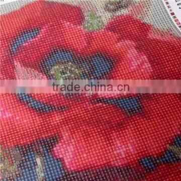 Hot Romantic DIY Diamond Mosaic Pictures For Living Room Flowers Rainbow Rose Red HandMade Diamond Paintings Cross Stitch Kits photo-4