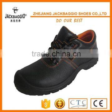 Hot selling steel toe security work safety shoes,cheap industrial safety shoes factory