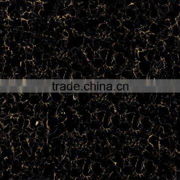 Black and golden Pulati tile polished porcelain tiles 60x60 floor tiles