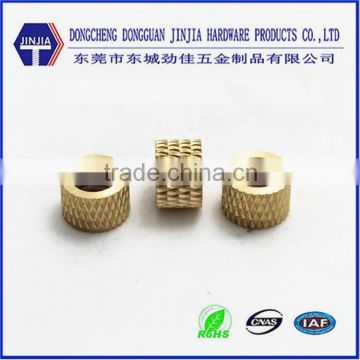 Screw Machine Brass Bushing Automotive Program brass insert