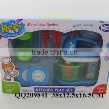 Funny plastic kitchen play toy set ,cooker play set