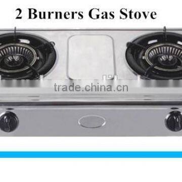 double burners gas stove GS-8210