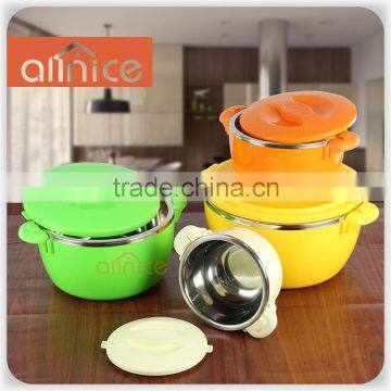 Color Coating 8pcs stainless stock pot set