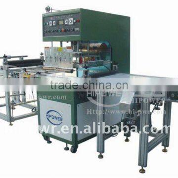 Automatic High frequency soft crease box,PVC folding box,Clear Packaging Boxes making machine