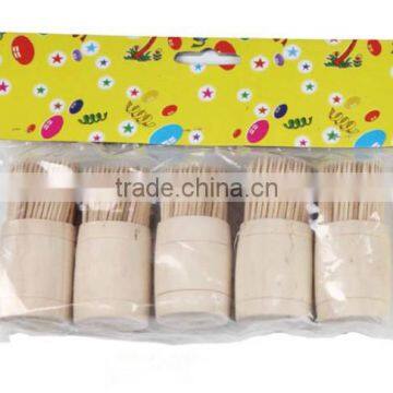 High Quality Individual Wrapped Wooden&bamboo Toothpick photo-2