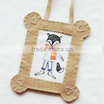 High Quality Lovely Customized Size Felt Picture Frame