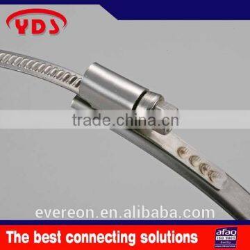 Stainless Steel Worm Drive Pipe Clamp Chimney Terminal Connector photo-6