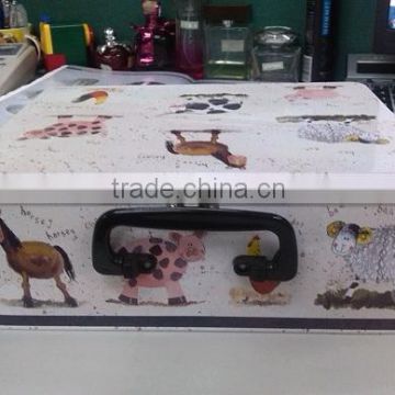 Handle tinplate gift box