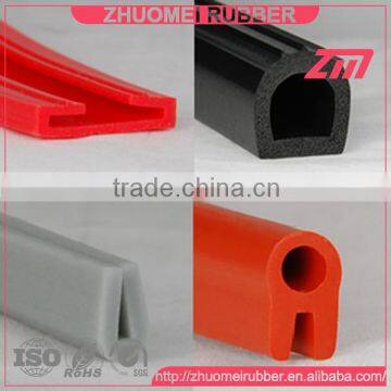 custom rubber extruded silicone seal