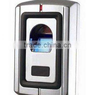 Stainless Steel biometric fingerprint RFID access control with IR Remote 160 fingerprint, 2000 cards