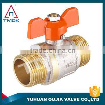 Factory Stock Brass Ball Valve Price TMOK Brand Size 1/2'' to 1'' BSP Thread Iron Handles With Pvc Credit Insurance Support Quality Choice photo-6