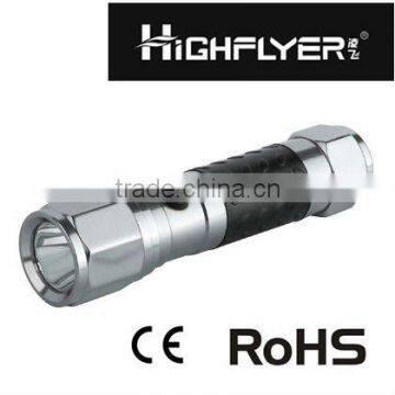 new led torch light with black rubber in the bodyLFL1128