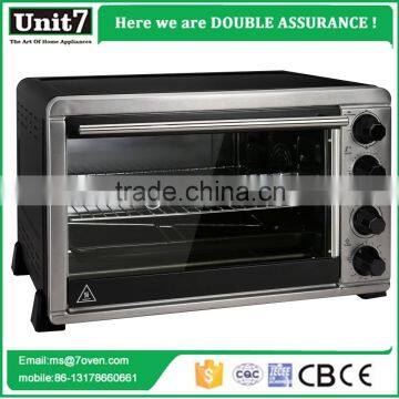 High quality toaster oven pizza oven 43L Rotisserie And Convection Function Oven