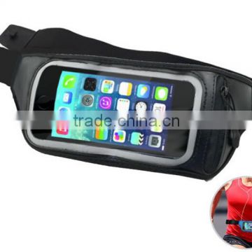 unsex running sport phone waist belt pouch