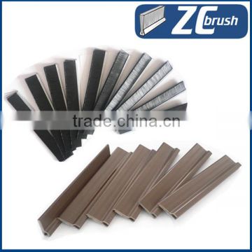 PP/PBT/nylon PVC strip door brush