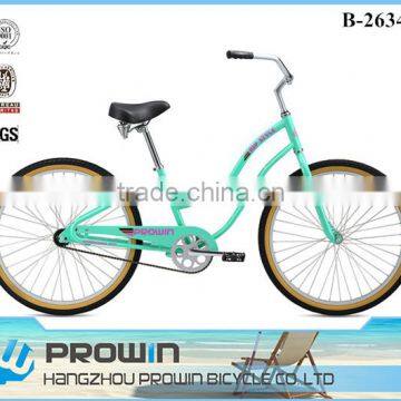 Prowin 26 inch beach cruiser bike/beach cruiser europe (PW-B26349)