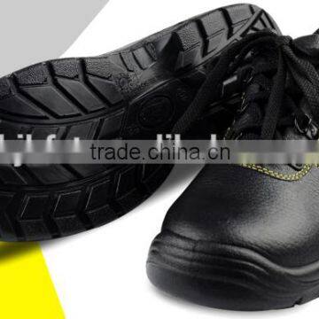 100% Leather Low-cut Anti-static Steel Toecap Heel Energy Absorption Safety Shoes photo-2
