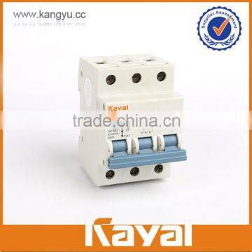 MCB-02 C45 OEM 3p mini circuit breaker