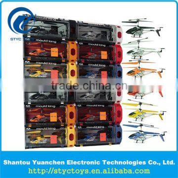 black white orange red blue yellow Plastic Transparency Box 3.5ch colorful IR control mini rc helicopter aircraft toys with gyro