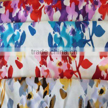 high quality printed woven fabric 100% rayon fabric for lady apparel