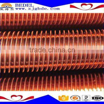 Spiral fin tube by high-frequency welding fin tube for Heat Exchange & air cooler