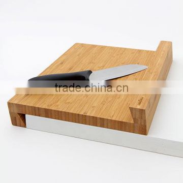 new design bamboo Z shape chopping blocks eco-friendly bamboo cutting board wholesale