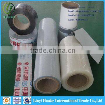 Black and white protective film for ACP