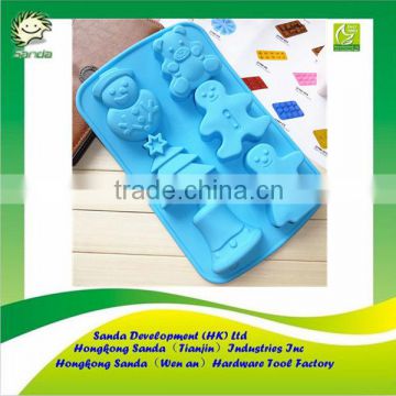 christmas silicone baking mould