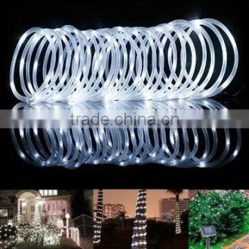 33ft Solar Rope Lights, Waterproof, 100 LEDs, Outdoor Rope Lights