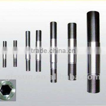 Stainless steel and alloy steel stud bolt, stud bolt m20