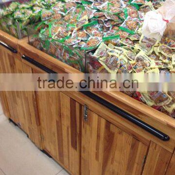 supermarket wood shelf in china supermarket shelving wooden stand in changshu