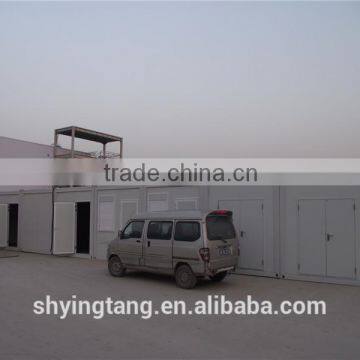 office container on construction site