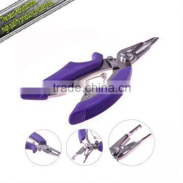 Fishing Pliers Stainless Steel Soft Plastic Handle Length 135mm Weight 60g