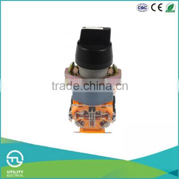 UTL The Latest Inventions Of China Self-Locking Short Handle Turn Push Button Switch